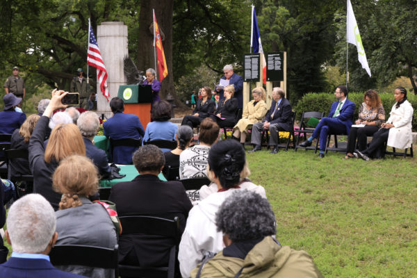 Spanish Memorial Plaque Unveiling in Fort Greene Park Brooklyn