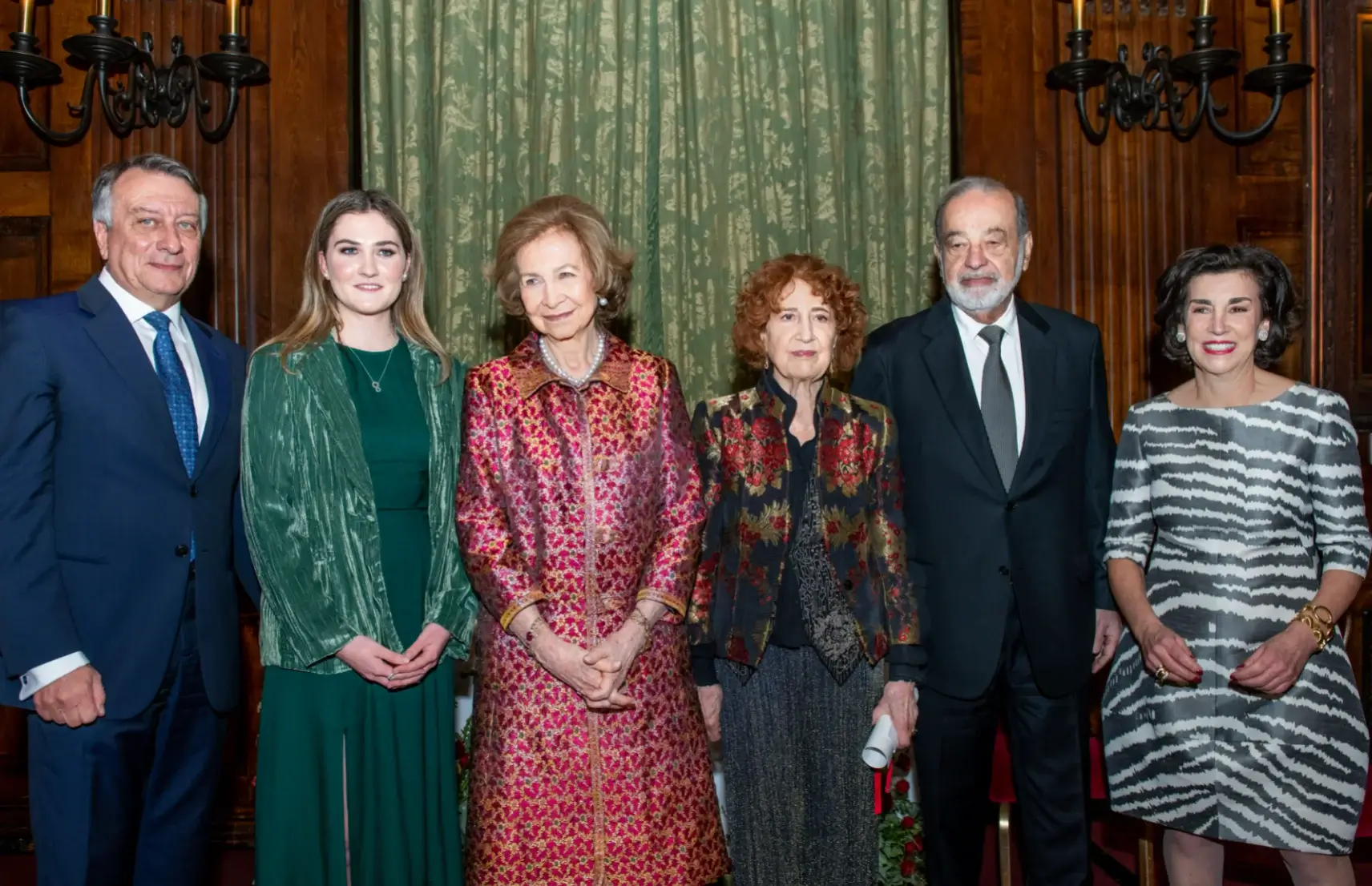 Carmen Iglesias, José Andrés and Carlos Slim Receive the Sophia Award for Excellence in New York