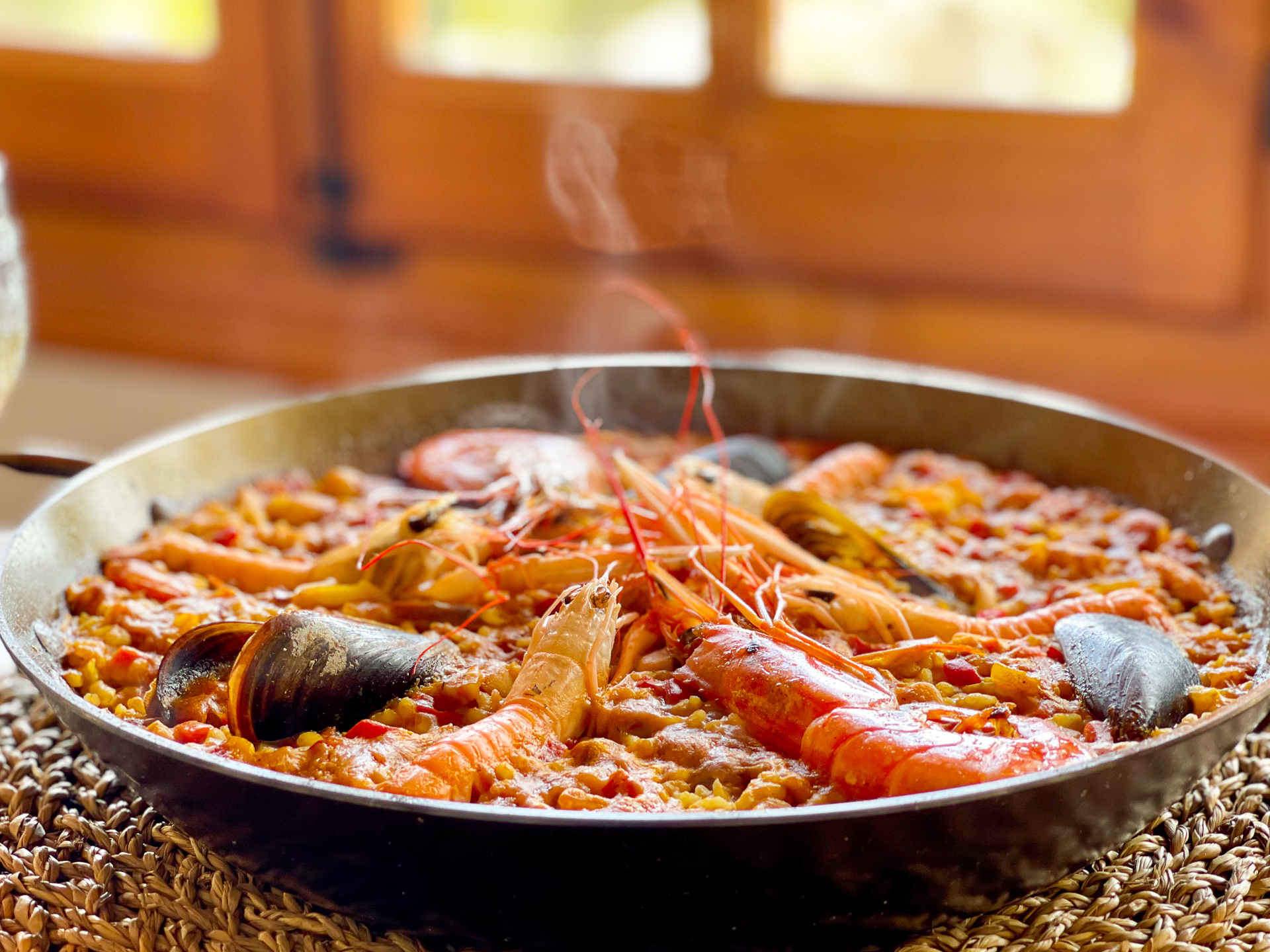 My Spanish Kitchen Meets History: Seafood Paella