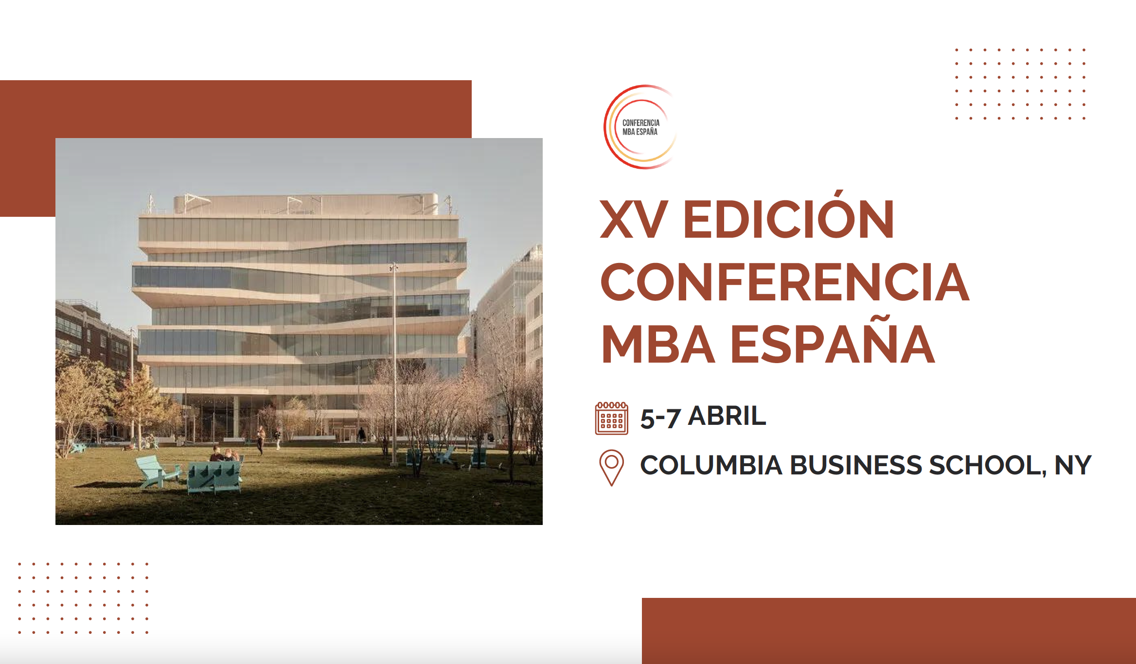 15th Edition of Conferencia MBA España